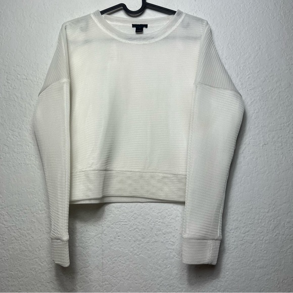 J.Crew Mesh Long Sleeve Lightweight Sweater C9412 - Picture 1 of 9